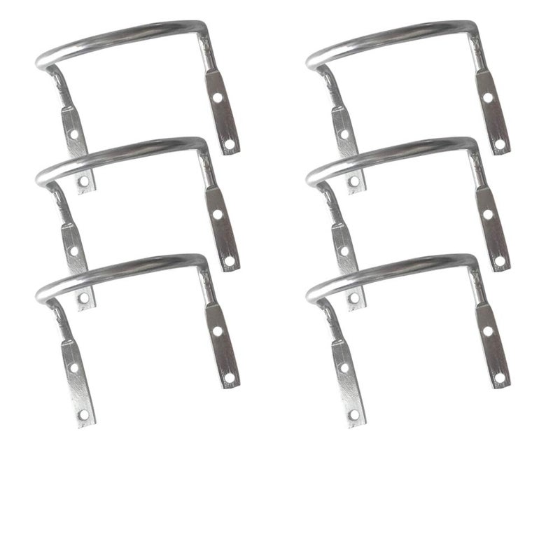 DEEKOUDT 6 Pcs Heavy Duty Hammer Pliers Garden Tools Rack Hook Holder - Image 1